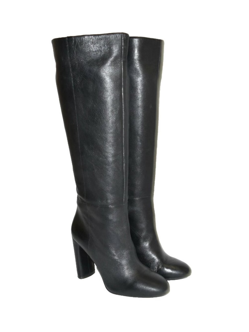 New! VINCE CAMUTO Femmie Tall Shaft Boot Black Leather Size 9.5 M DD17